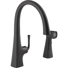 Graze 1.5 GPM Single Hole Kitchen Faucet - Includes Side Spray