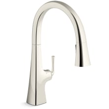 Graze Touchless Pull-Down Kitchen Sink Faucet with Three-Function Sprayhead