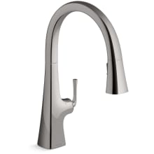 Graze Touchless Pull-Down Kitchen Sink Faucet with Three-Function Sprayhead