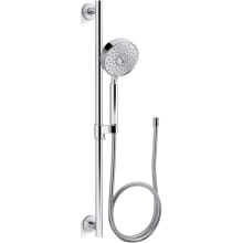 Purist 1.75 GPM Multi Function Hand Shower Package - Includes Slide Bar and Hose