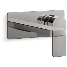 Parallel 1.2 GPM Wall Mounted Centerset Bathroom Faucet