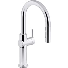 Crue Touchless 1.5 GPM Single Hole Pull Down Kitchen Faucet - Includes Escutcheon