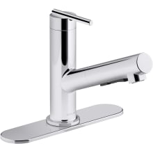 Crue 1.5 GPM Single Hole Pull Out Kitchen Faucet - Includes Escutcheon