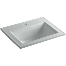 Memoirs Stately 17" Drop In Bathroom Sink with 1 Hole Drilled and Overflow