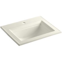 Memoirs Stately 17" Drop In Bathroom Sink with 1 Hole Drilled and Overflow