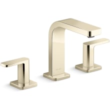 Parallel 1.2 GPM Widespread Bathroom Faucet with Pop-Up Drain Assembly