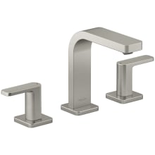 Parallel 1.2 GPM Widespread Bathroom Faucet with Pop-Up Drain Assembly