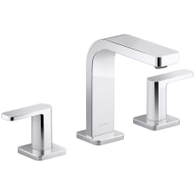 Parallel 1.2 GPM Widespread Bathroom Faucet with Pop-Up Drain Assembly
