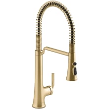 Tone 1.5 GPM Single Hole Pre-Rinse Pull Down Kitchen Faucet