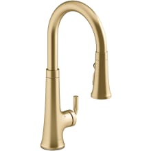Tone Touchless Pull-Down Kitchen Sink Faucet with Three-Function Sprayhead