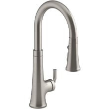 Tone Touchless Pull-Down Kitchen Sink Faucet with Three-Function Sprayhead