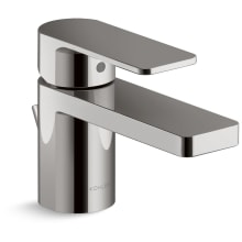 Parallel 0.5 GPM Single Hole Bathroom Faucet with Pop-Up Drain Assembly