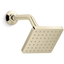 Parallel 2.5 GPM Single Function Shower Head With Katalyst Air-Induction Spray Technology