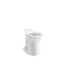 Kingston Elongated Chair Height Toilet Bowl Only - Less Seat