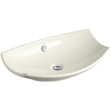 Leaf 23" Fireclay Vessel Sink with Overflow