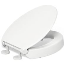 Hyten Elongated Closed-Front Toilet Seat with Soft Close