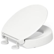 Hyten Round Closed-Front Toilet Seat with Soft Close