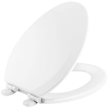 Triko Elongated Closed-Front Toilet Seat and Lid with Quiet-Close Technology