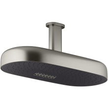 Statement 2.5 GPM Multi Function Rain Shower Head with MasterClean Sprayface and Katalyst Air Induction Technology