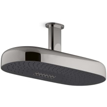 Statement 2.5 GPM Multi Function Rain Shower Head with MasterClean Sprayface and Katalyst Air Induction Technology