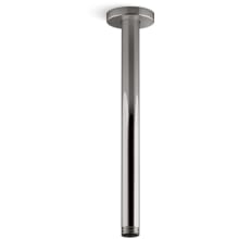 Statement 12" Ceiling Mounted Single Function Rainhead Arm and Flange