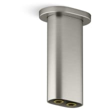 Statement 5" Ceiling-mount Two-Function Rainhead Arm and Flange