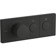 Anthem Two Function Thermostatic Valve Trim Only with Single Knob Handle, Integrated Diverter, and Volume Control - Less Rough In