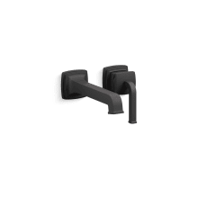 Riff 1.2 GPM Wall Mounted Widespread Bathroom Faucet