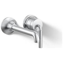 Tone 1.2 GPM Wall Mounted Widespread Bathroom Faucet