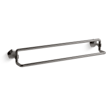 Occasion 24" Zinc Double Towel Bar