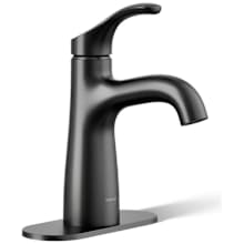 Simplice 1.2 GPM Single Hole Bathroom Faucet with Clicker Drain Assembly