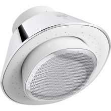 Moxie 2.5 GPM Single Function Shower Head with Bluetooth Technology