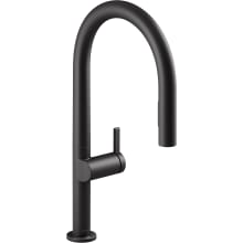 Components 1.5 GPM Single Hole Pull Down Kitchen Faucet with Two Function Sprayhead Featuring DockNetik, ProMotion, and MasterClean Technologies