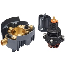 Rite-Temp Thermostatic Valve Body And Cartridge Kit With Service Stops
