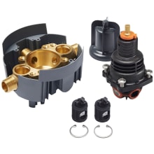 Rite-Temp Thermostatic Valve Body And Cartridge Kit With Loose Service Stops