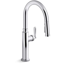 Edalyn by Studio McGee 1.5 GPM Single Hole Pull Down Kitchen Faucet with Boost Spray, DockNetik, ProMotion, and MasterClean Technologies