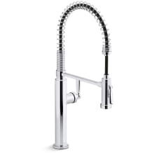 Edalyn by Studio McGee 1.5 GPM Single Hole Pre-Rinse Pull Down Kitchen Faucet with Sweep Spray, DockNetik, and MasterClean Technologies