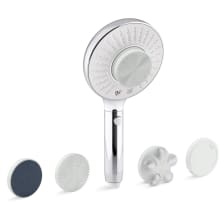 SpaViva 1.75 GPM Multi Function Hand Shower with Katalyst Air-Induction and MicroBubble Spray Technologies - Includes All-In-One Cleansing Device