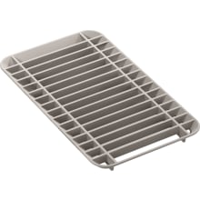 Kohler K 28875 DVG Dove Grey Tempered 17 3 16 x 10 Plastic Basin Rack FaucetDirect
