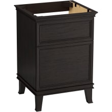 Artifacts 24" Single Free Standing Vanity Cabinet Only - Less Vanity Top