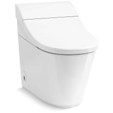 Innate 0.9 / 1.28 GPF Dual Flush One Piece Elongated Toilet with Actuator Plate Flush - Includes Quiet-Close and ReadyLock Technologies