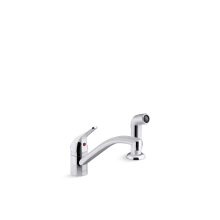 Jolt 1.5 GPM Widespread Kitchen Faucet - Includes Side Spray Escutcheon