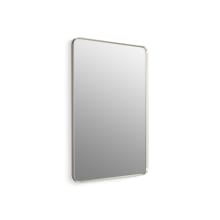 Essential 45" x 30" Transitional Rectangular Metal Framed Bathroom Wall Mirror