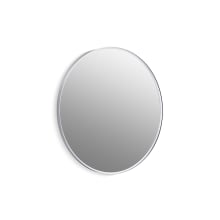 Essential 36" x 36-1/8" Transitional Circular Metal Framed Bathroom Wall Mirror
