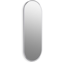 Essential 60" x 22" Oval Beveled Accent Mirror