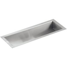 Undertone 22" Single Basin Under-Mount 16-Gauge Stainless Steel Kitchen Sink