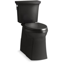 Corbelle Tall 1.28 GPF Two Piece Elongated Chair Height Toilet With Left Hand Lever