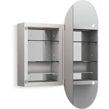 Verdera 15" x 30" Frameless Single Door Medicine Cabinet