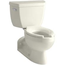 Pressure Lite Toilet with Elongated Bowl and Left-Hand Trip Lever from the Barrington Series