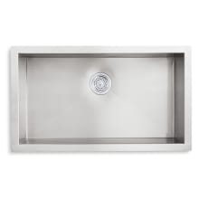 Vault 32" Undermount Single Basin Stainless Steel Kitchen Sink with SilentShield Technology